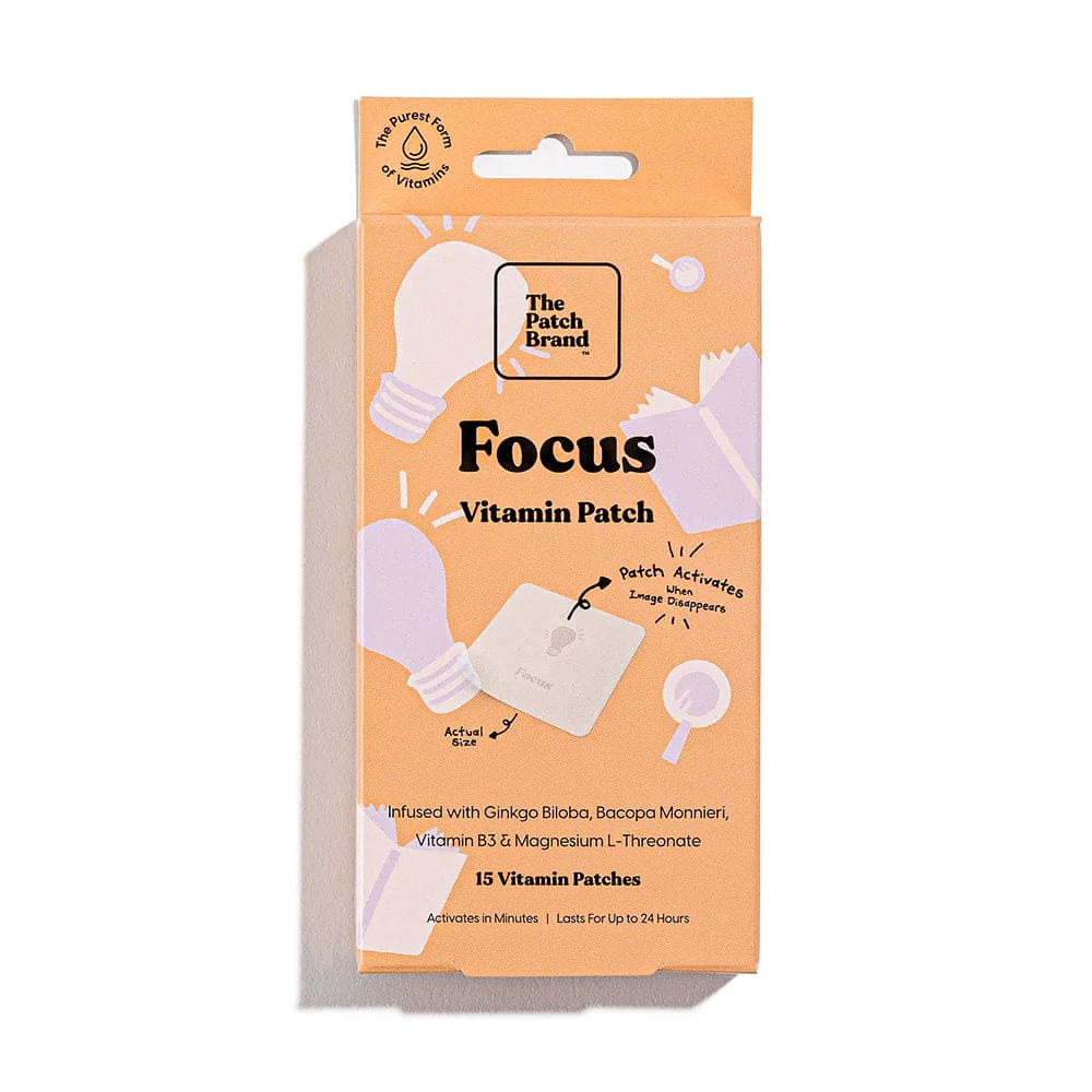 THE PATCH BRAND: Stress Focus Vitamin Patch 15 ea (Pack of 3) - Health > Vitamins & Supplements - THE PATCH BRAND