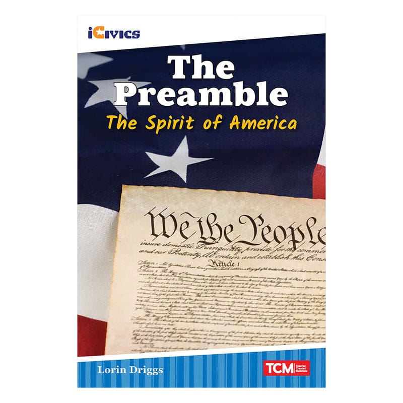 The Preamble The Spirit Of America (Pack of 6) - Social Studies - Shell Education