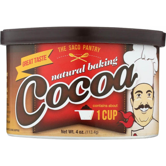 THE SACO PANTRY THE SACO PANTRY Cocoa Baking Natural, 4 oz