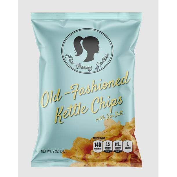THE SAUCY LADIES Grocery > Snacks > Chips THE SAUCY LADIES: Old Fashioned Kettle Chips, 2 oz