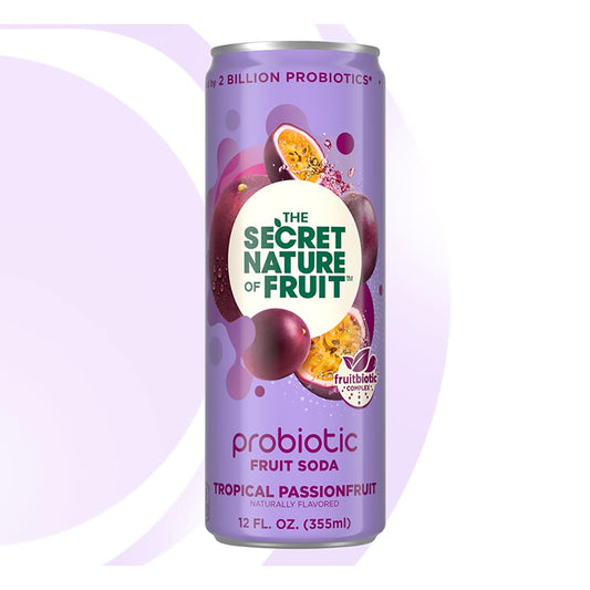 THE SECRET NATURE OF FRUIT: Soda Prob Trpcl Passnfrt 12 fo (Pack of 5) - Grocery > Beverages > Sodas - THE SECRET NATURE OF FRUIT