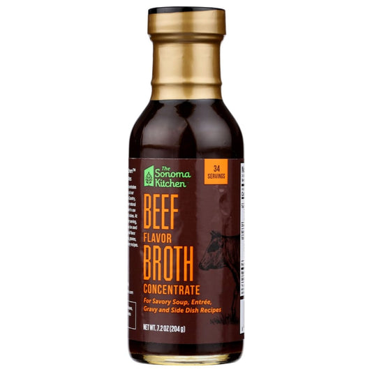 THE SONOMA KITCHEN: Beef Flavor Broth Concentrate 7.2 oz (Pack of 4) - Grocery > Meal Ingredients > Sauces - THE SONOMA KITCHEN