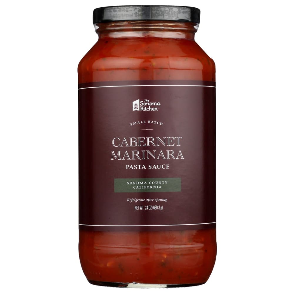 THE SONOMA KITCHEN: Cabernet Marinara Pasta Sauce 24 oz (Pack of 3) - THE SONOMA KITCHEN