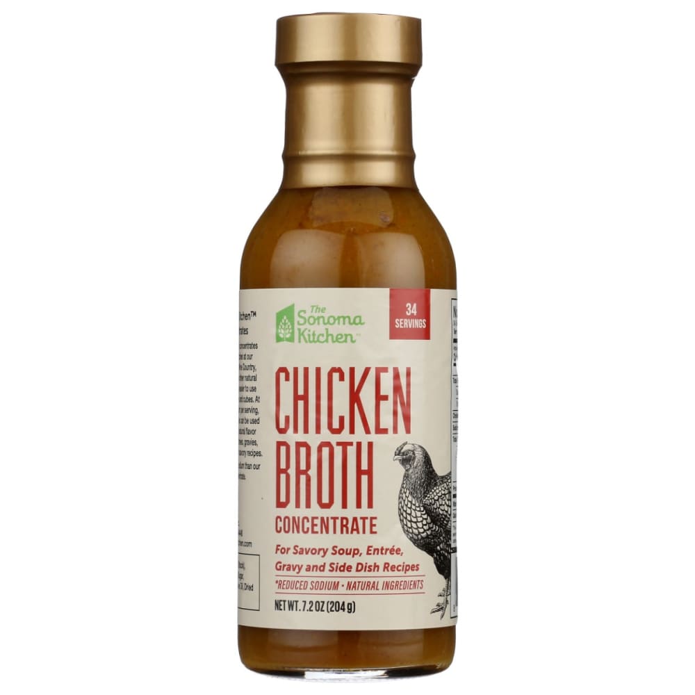 THE SONOMA KITCHEN: Chicken Broth Concentrate 7.2 oz (Pack of 4) - Grocery > Meal Ingredients > Sauces - THE SONOMA KITCHEN