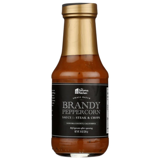THE SONOMA KITCHEN: Sauce Brandy Peppercorn 10 OZ (Pack of 5) - Condiments - THE SONOMA KITCHEN