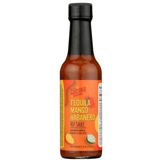 THE SONOMA KITCHEN: Sauce Hot Tequl Mng Hbnr 5.5 OZ (Pack of 5) - Condiments - THE SONOMA KITCHEN