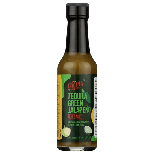 THE SONOMA KITCHEN: Sauce Hot Tqul Green Jlp 5.5 OZ (Pack of 5) - Condiments - THE SONOMA KITCHEN