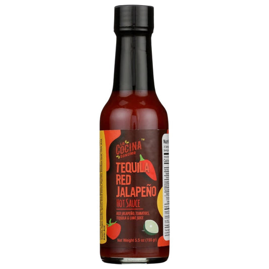 THE SONOMA KITCHEN: Sauce Hot Tqula Red Jlpn 5.5 OZ (Pack of 5) - Condiments - THE SONOMA KITCHEN