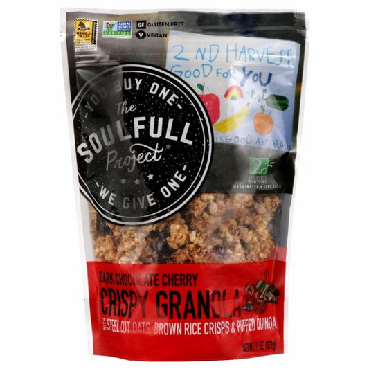 THE SOULFULL PROJECT The Soulfull Project Dark Chocolate Cherry Crispy Granola, 11 Oz