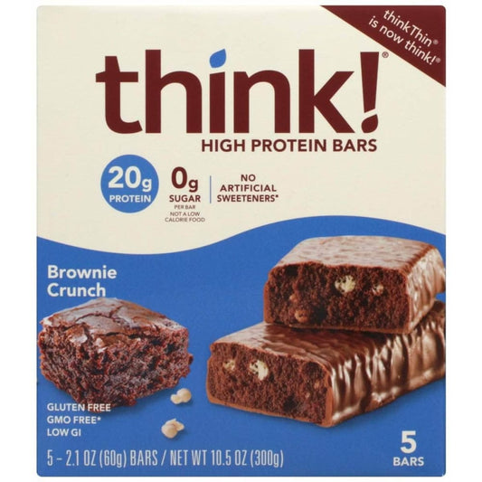 THINK! Think! Bar Brwnie Crnch Gf 5Pc, 10.5 Oz