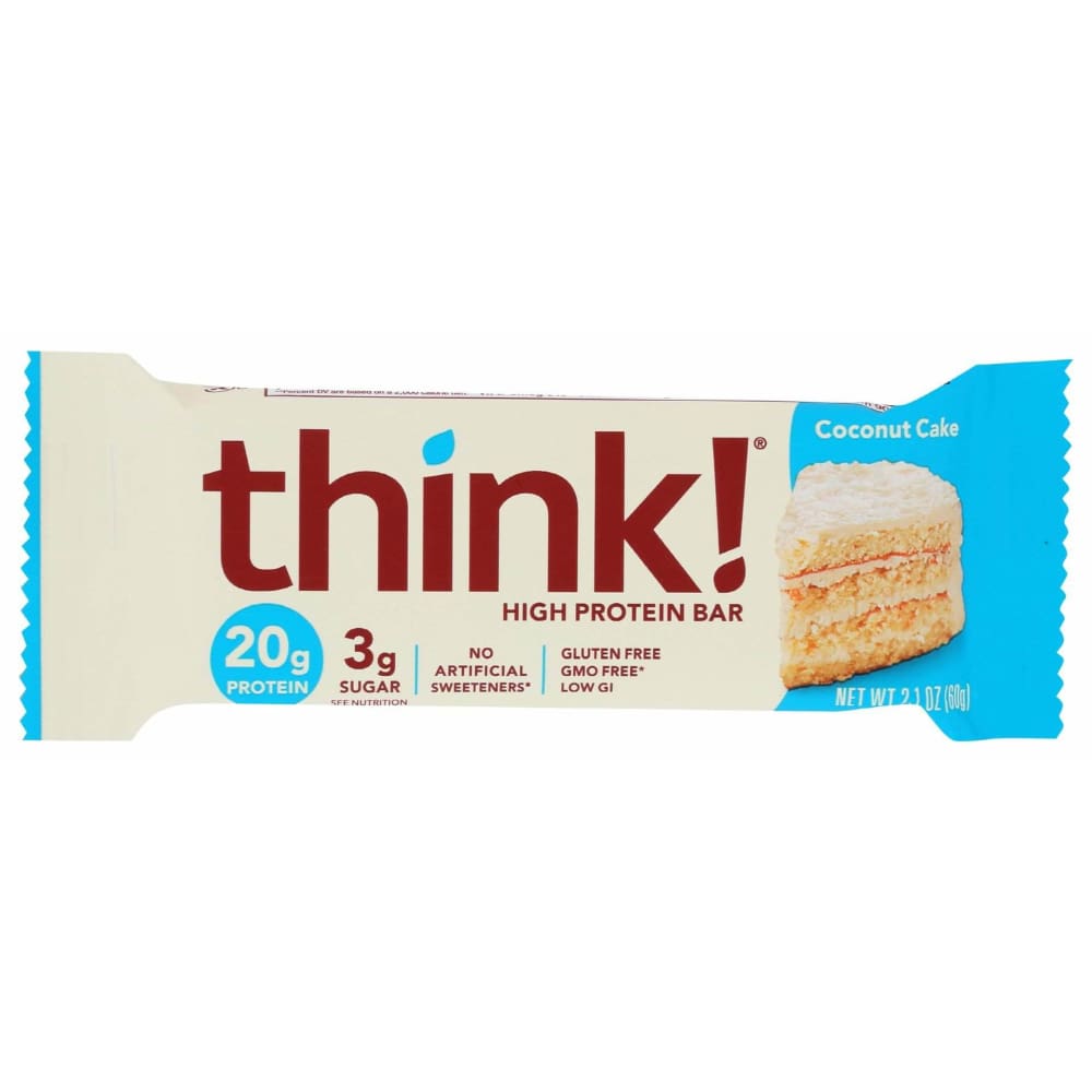 THINK! Think! Bar Prtn Coconut Cake, 2.1 Oz