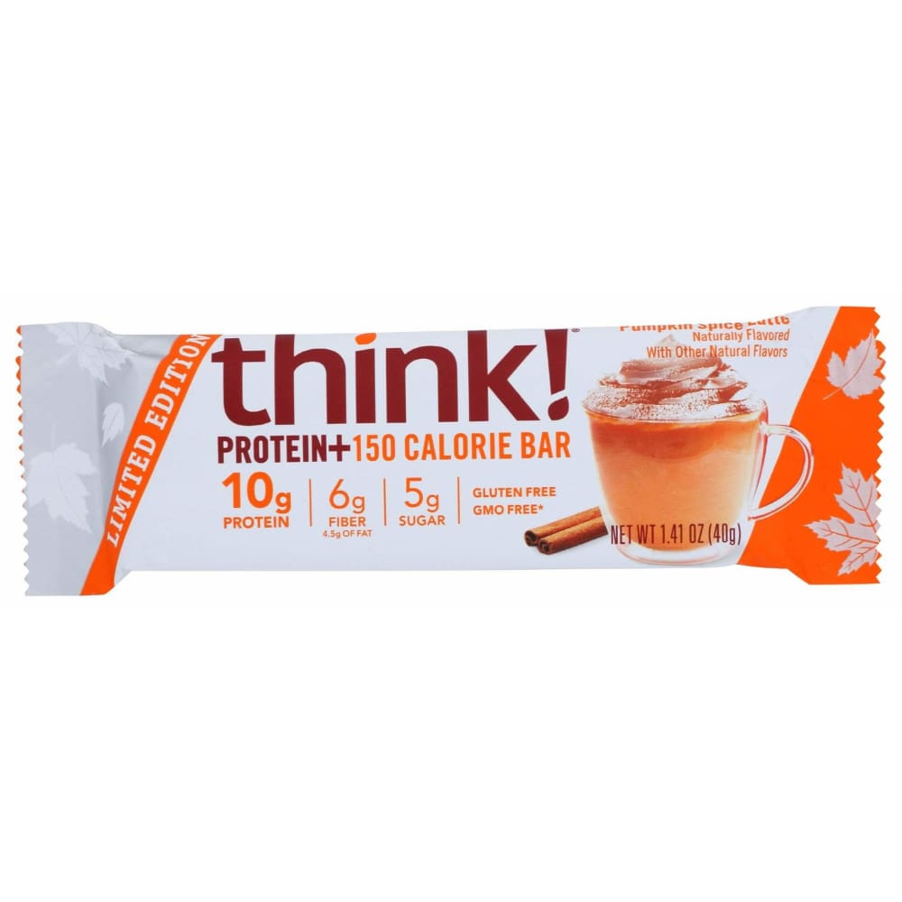 THINK! Think! Bar Pumpkin Spice Latte, 1.41 Oz