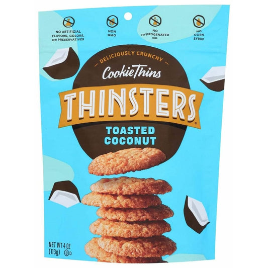 THINSTERS THINSTERS Toasted Coconut Cookie Thins, 4 oz