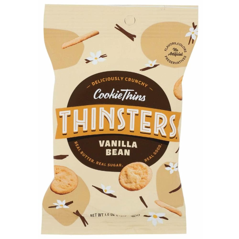 THINSTERS THINSTERS Vanilla Bean Cookie Thins, 1.5 oz