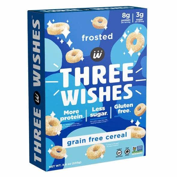 THREE WISHES THREE WISHES Grain Free Frosted Cereal, 8.6 oz