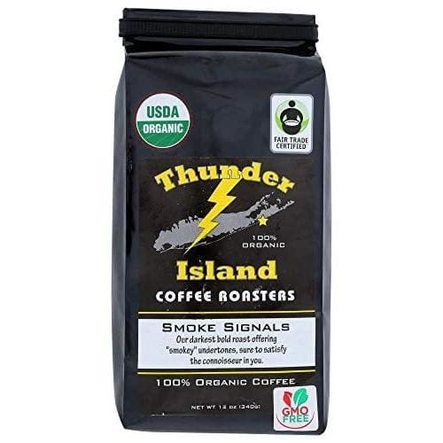 THUNDER ISLAND COFFEE ROASTERS: Smoke Signals Whole Bean Coffee 12 oz - Grocery > Beverages > Coffee Tea & Hot Cocoa - THUNDER ISLAND COFFEE