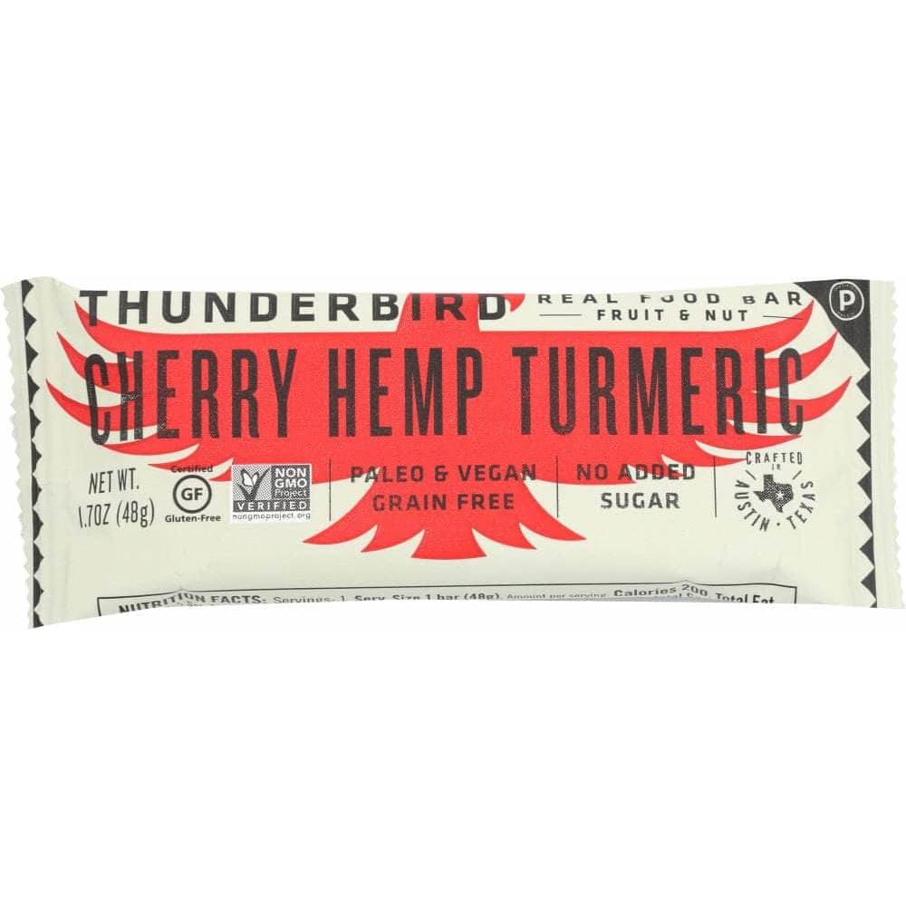 THUNDERBIRD REAL FOOD BAR Grocery > SHELF STABLE WELLNESS BARS & GELS > SS BARS WELLNESS THUNDERBIRD ENERGETICA: Bar Cherry Walnut Cinnamon, 1.7 oz