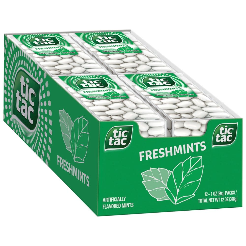 Tic Tac Freshmints Big Pack (1 oz. 12 ct.) - Bulk Pantry - Tic