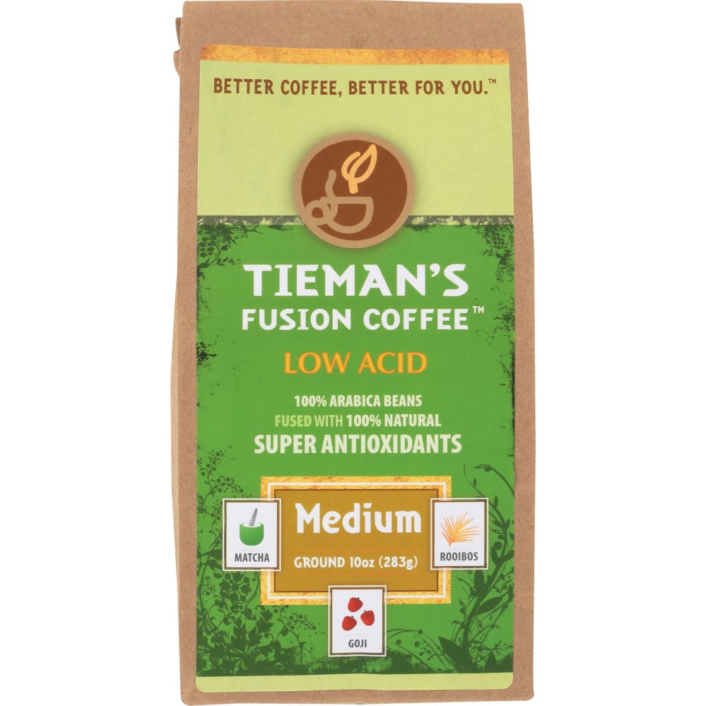 TIEMANS FUSION: Medium Fusion Ground Coffee 10 oz (Pack of 2) - Beverages > Coffee Tea & Hot Cocoa - TIEMANS FUSION
