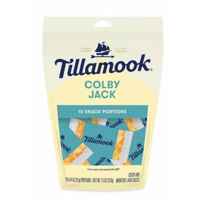 Tillamook Tillamook Colby Jack 10 Snack Portions Cheese, 7.50 oz