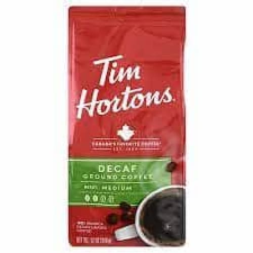 TIM HORTON Grocery > Beverages > Coffee, Tea & Hot Cocoa TIM HORTON Coffee Grnd Decaf 100% Ab, 12 oz
