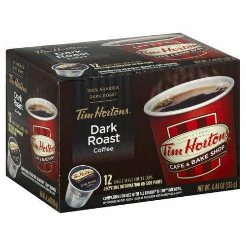 Tim Horton Tim Horton Coffee Single Serve Dark Roast, 4.44 oz