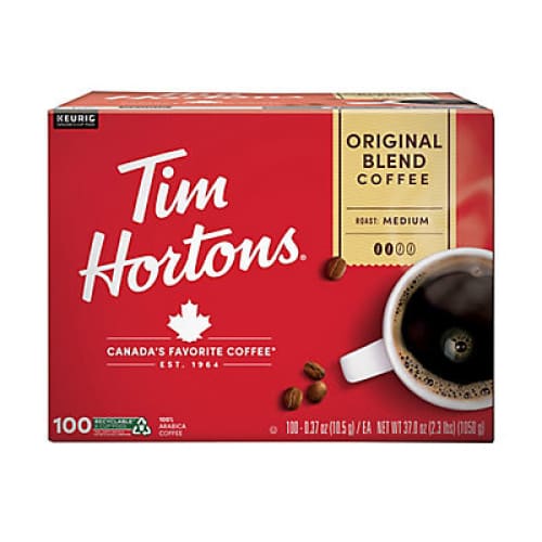 Tim Hortons Original Coffee 100 ct. - Home/Grocery/Beverages/Coffee & Creamers/ - Tim Hortons