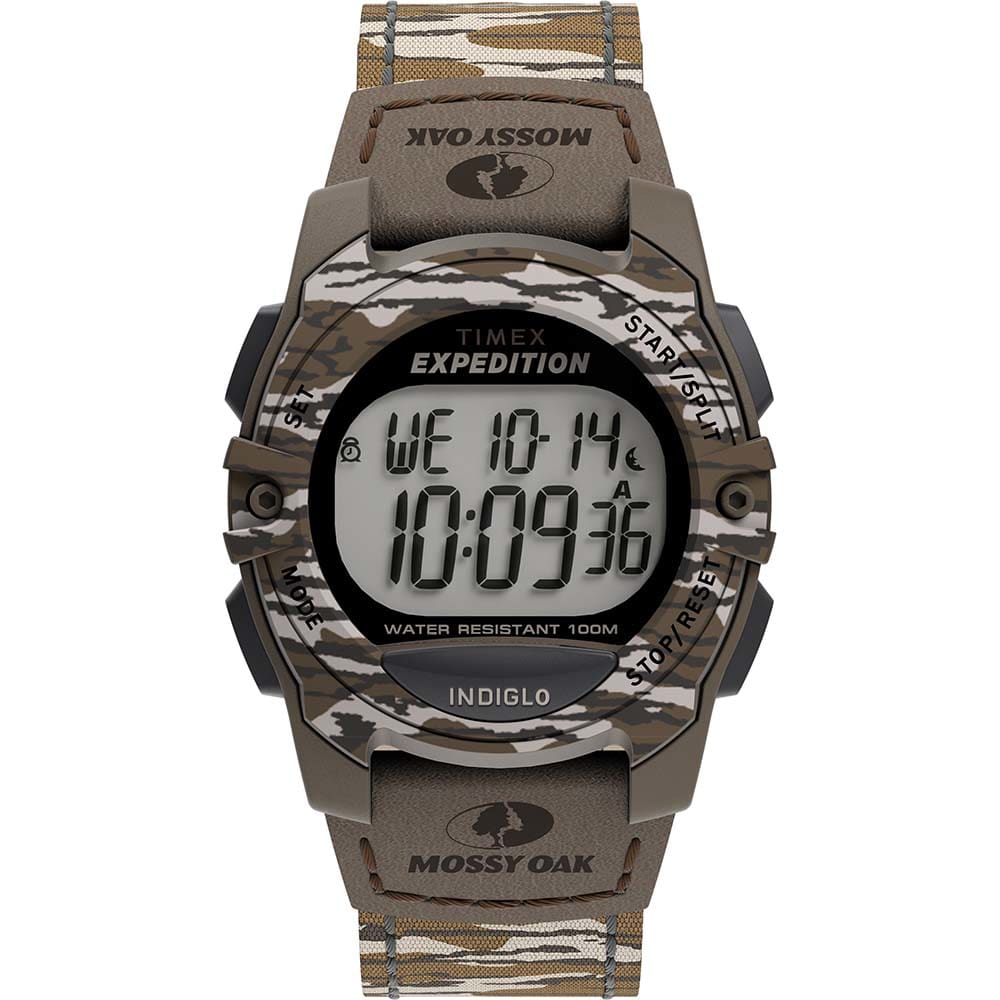 Timex Expedition Digital Cat 33mm - Mossy Oak - Quartz Canvas - Outdoor | Watches,Outdoor | Fitness / Athletic Training - Timex