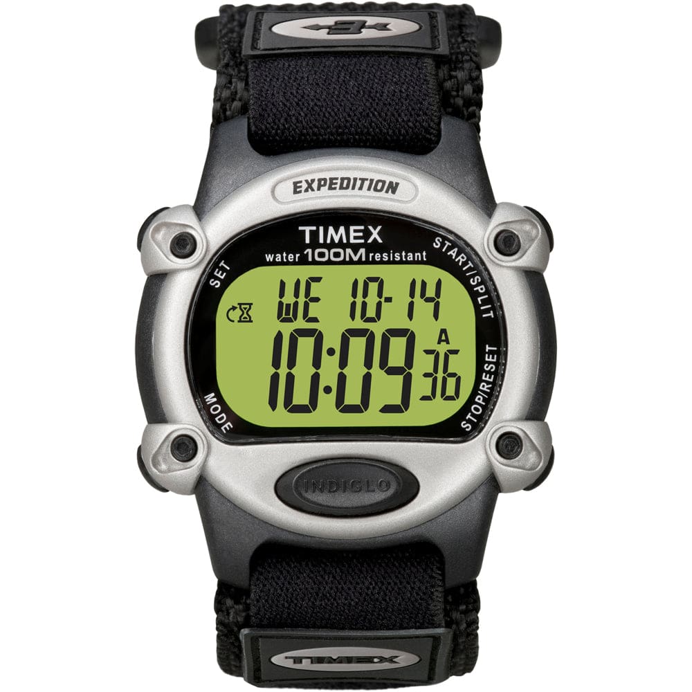 Timex Expedition Mens Chrono Alarm Timer Silver/ Black - Outdoor | Watches,Outdoor | Fitness / Athletic Training,Outdoor | Fitness /