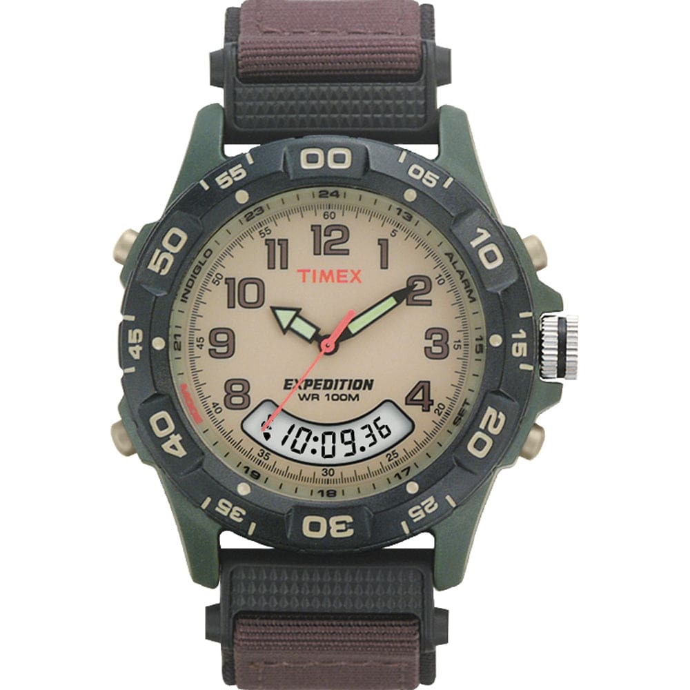 Timex Expedition Resin Combo Classic Analog Green/ Black/ Brown - Outdoor | Watches,Outdoor | Fitness / Athletic Training - Timex