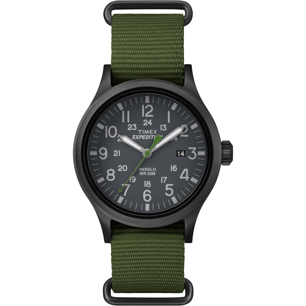 Timex Expedition Scout Slip-Thru Watch - Green - Outdoor | Watches,Outdoor | Fitness / Athletic Training - Timex