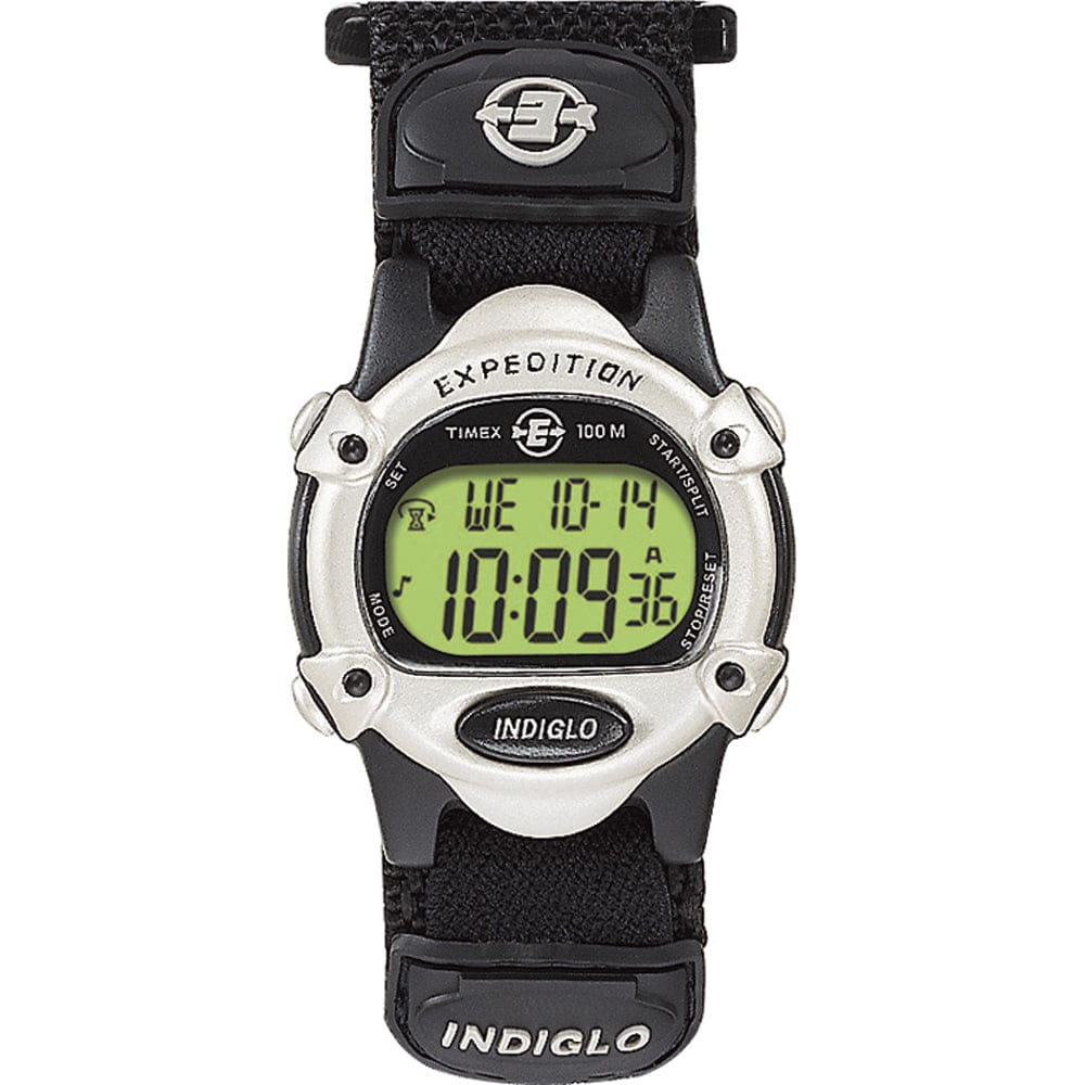 Timex Expedition® Women’s Chrono Alarm Timer - Silver/ Black - Outdoor | Watches,Outdoor | Fitness / Athletic Training - Timex