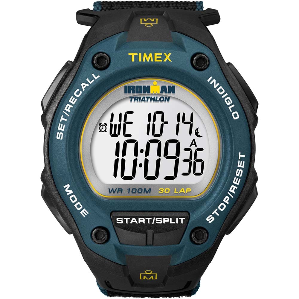 Timex Ironman Core 30 Lap Mega Full Size Black/ Blue/ Yellow - Outdoor | Watches,Outdoor | Fitness / Athletic Training - Timex