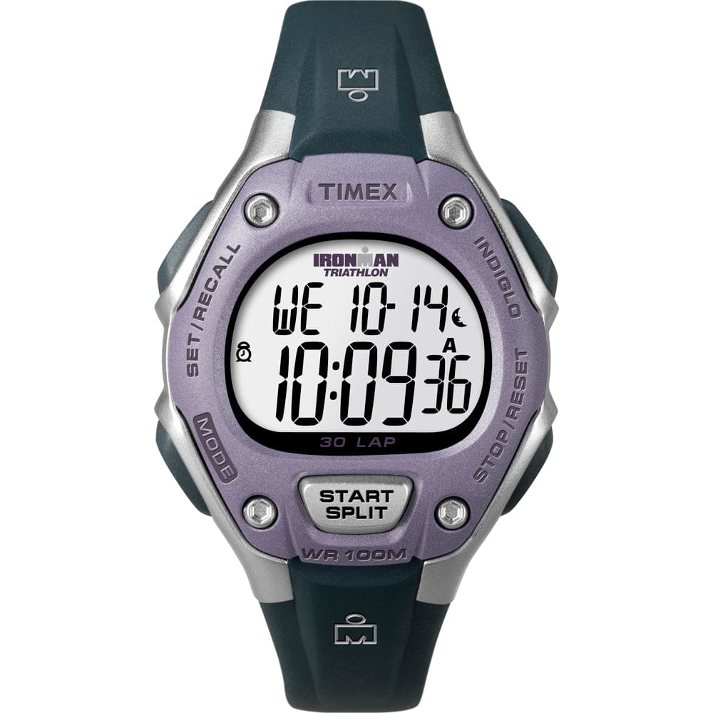 Timex IRONMAN® 30-Lap Mid-Size - Black/ Lilac - Outdoor | Watches,Outdoor | Fitness / Athletic Training - Timex