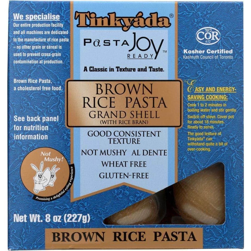 Tinkyada Tinkyada Brown Rice Pasta Grand Shell, 8 oz