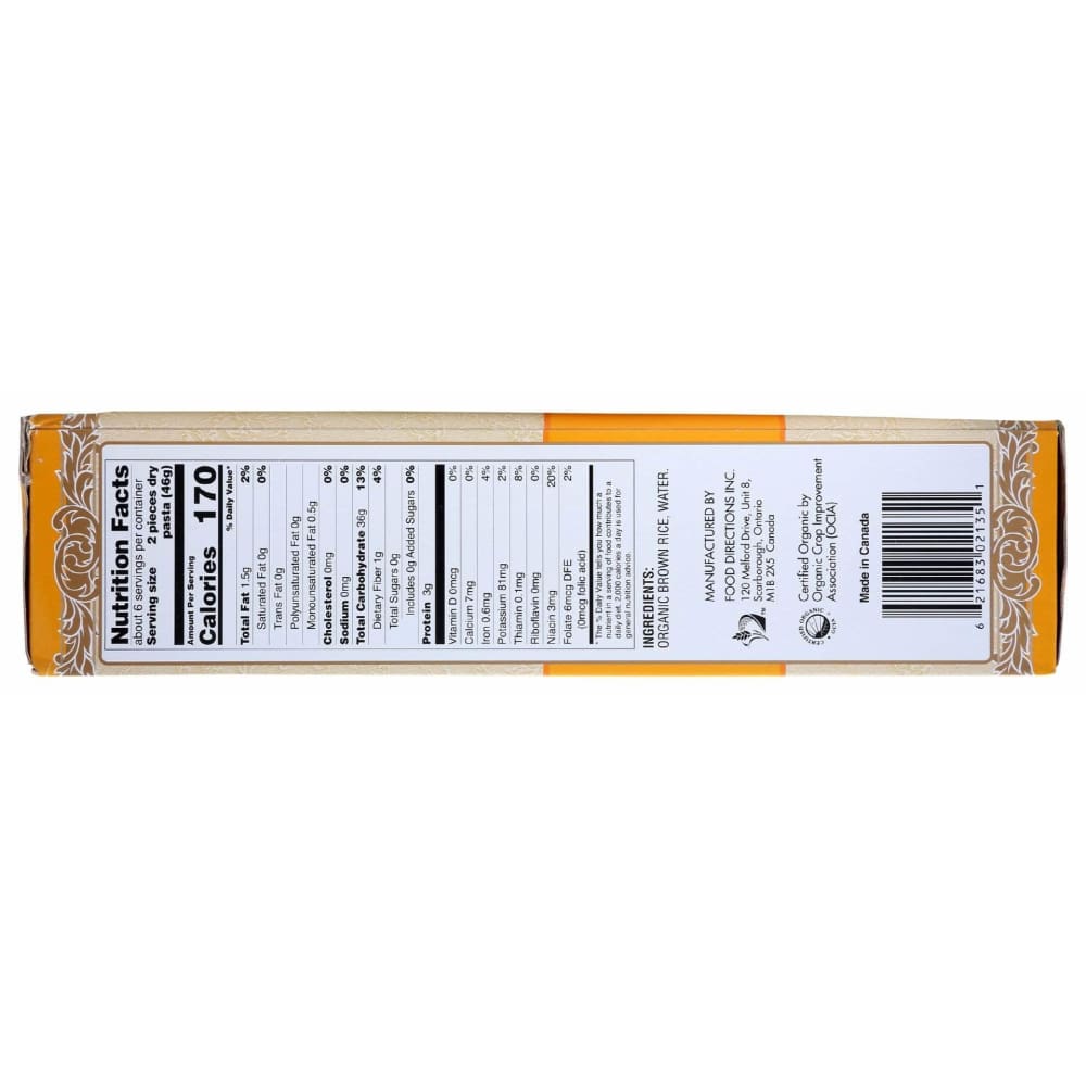 TINKYADA Tinkyada Pasta Brwn Rice Lasagne Org, 10 Oz