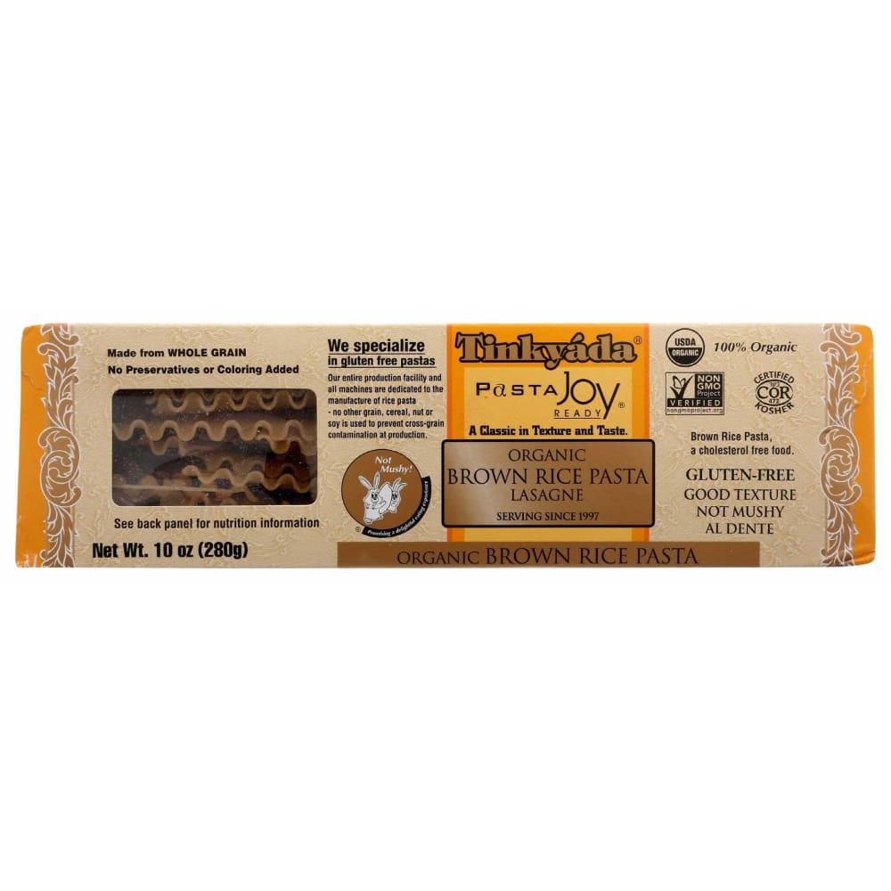 TINKYADA Tinkyada Pasta Brwn Rice Lasagne Org, 10 Oz