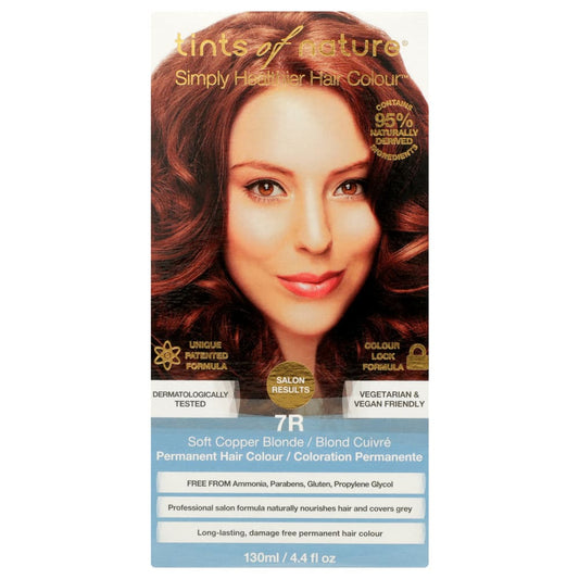 TINTS OF NATURE: COLOUR HAIR 7R SFT CPR BL (4.400 FO) - Beauty & Body Care > Hair Care > Hair Color Products - TINTS OF NATURE