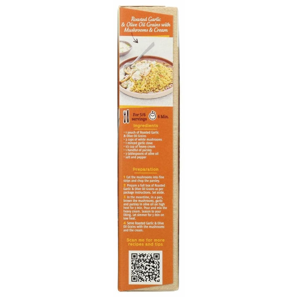TIPIAK Grocery > Pantry > Food TIPIAK: French Harvest Organic Grains Roasted Garlic Olive Oil, 5.1 oz