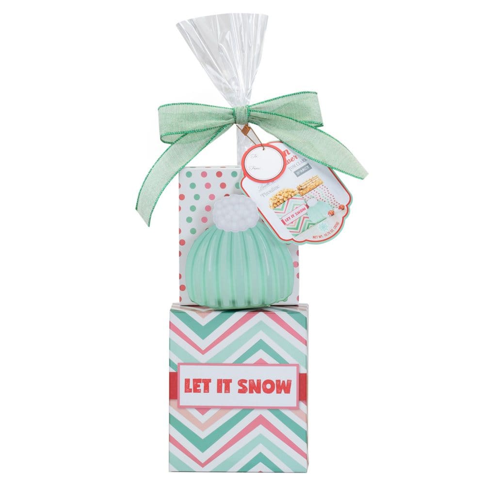Tis the Season - Let it Snow Gift Treat Tower 10.72 oz. - Gifts Under $15 - ShelHealth