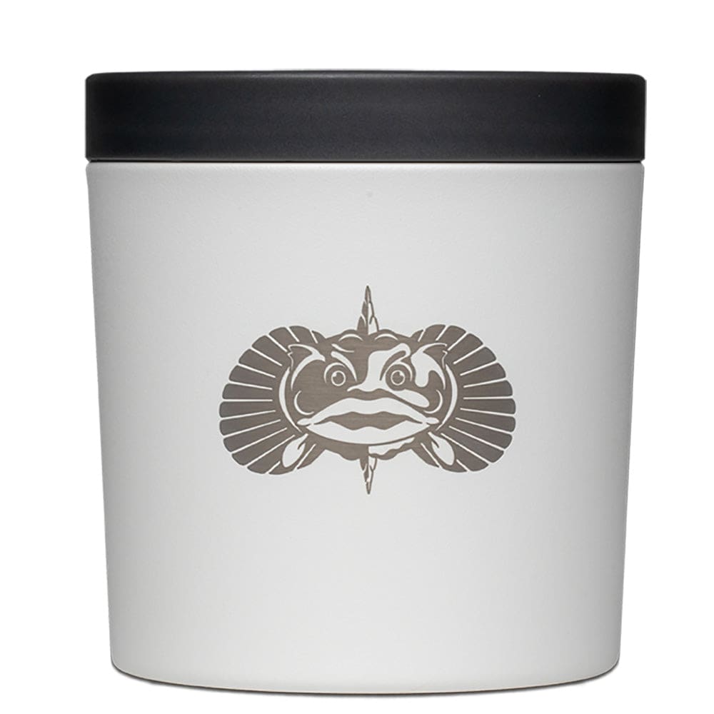 Toadfish Anchor Non-Tipping Any-Beverage Holder - White - Boat Outfitting | Deck / Galley - Toadfish