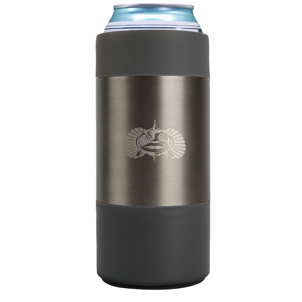 Toadfish Non-Tipping 16oz Can Cooler - Graphite - Boat Outfitting | Deck / Galley - Toadfish