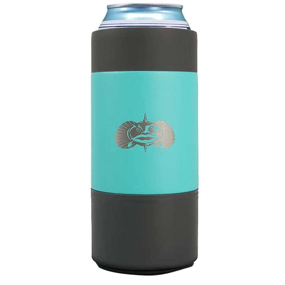 Toadfish Non-Tipping 16oz Can Cooler - Teal - Boat Outfitting | Deck / Galley - Toadfish