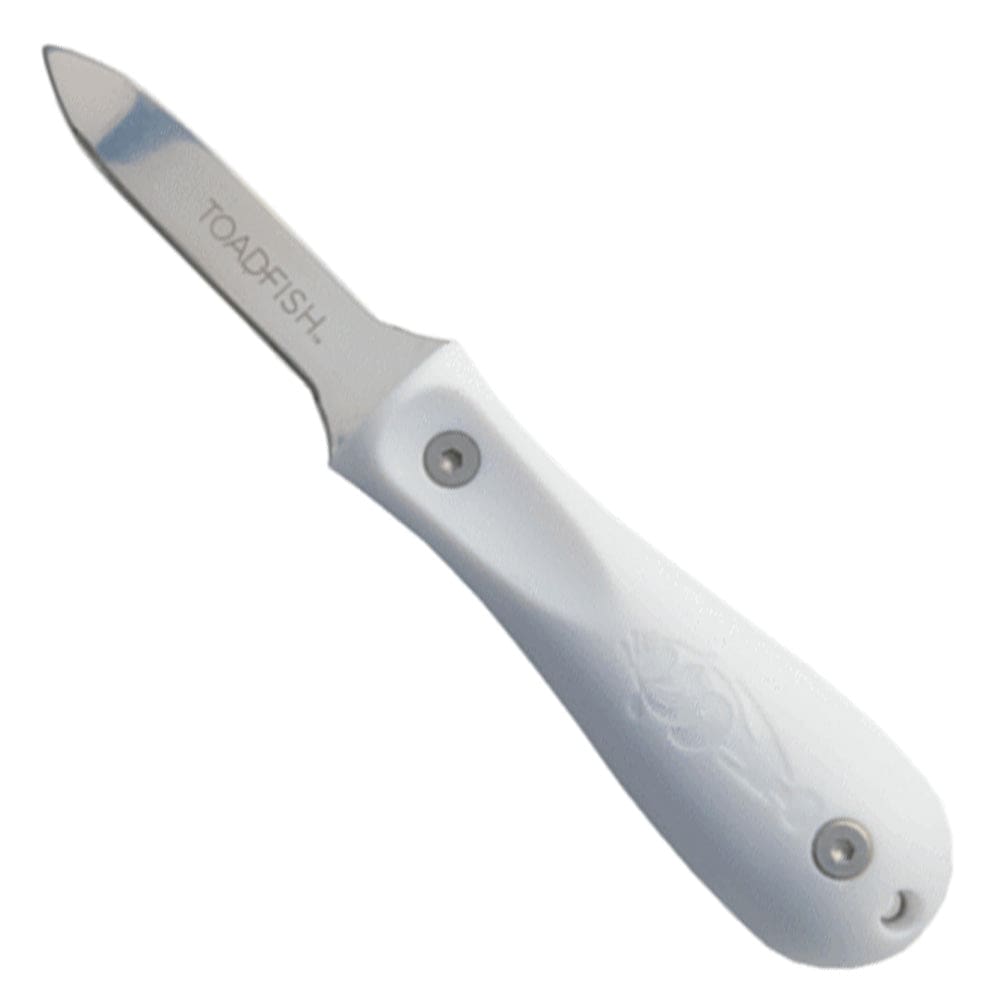 Toadfish Professional Edition Oyster Knife - White - Boat Outfitting | Deck / Galley - Toadfish
