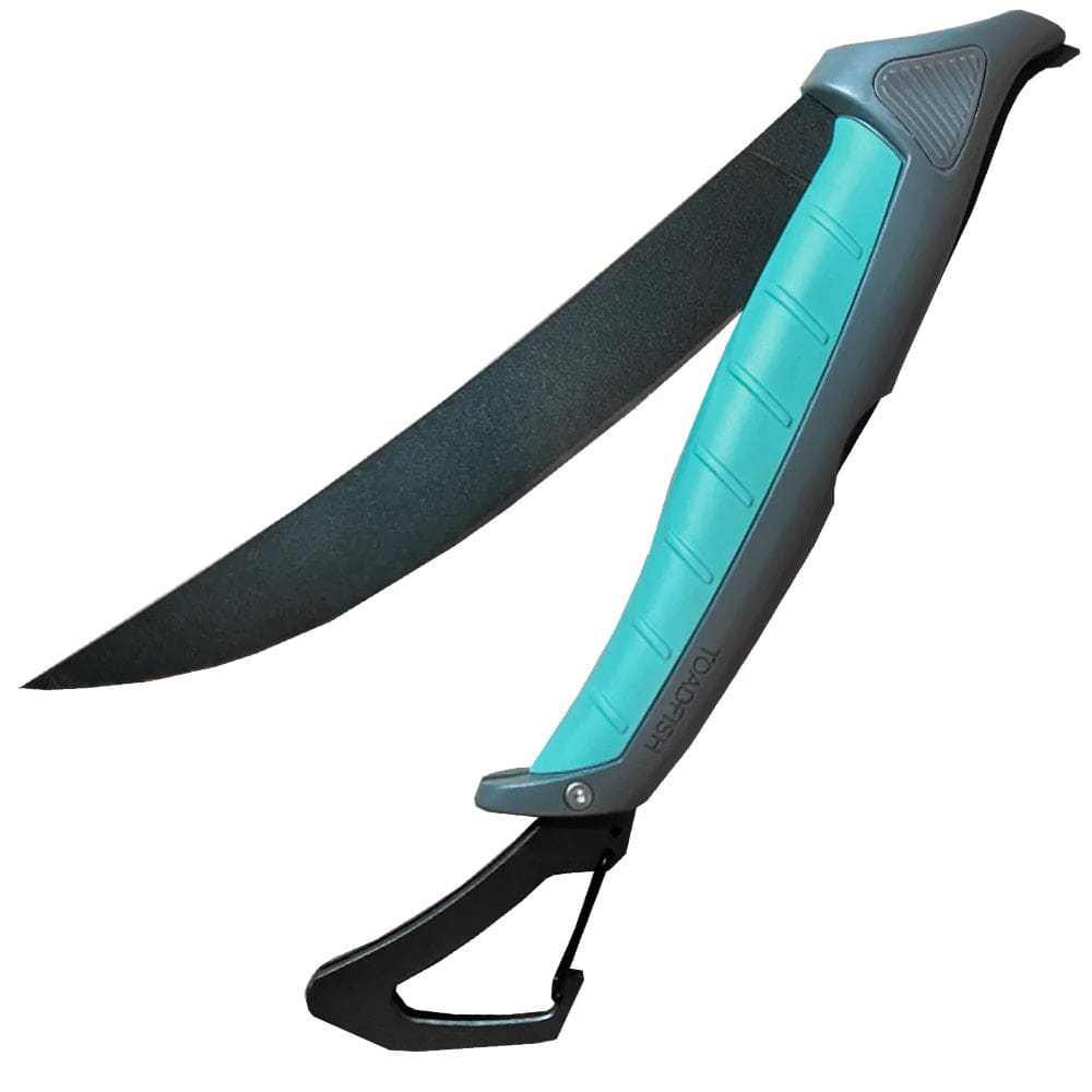 Toadfish Stowaway Folding Fillet Knife w/ Built-In Carabiner - 8.5 - Boat Outfitting | Deck / Galley - Toadfish