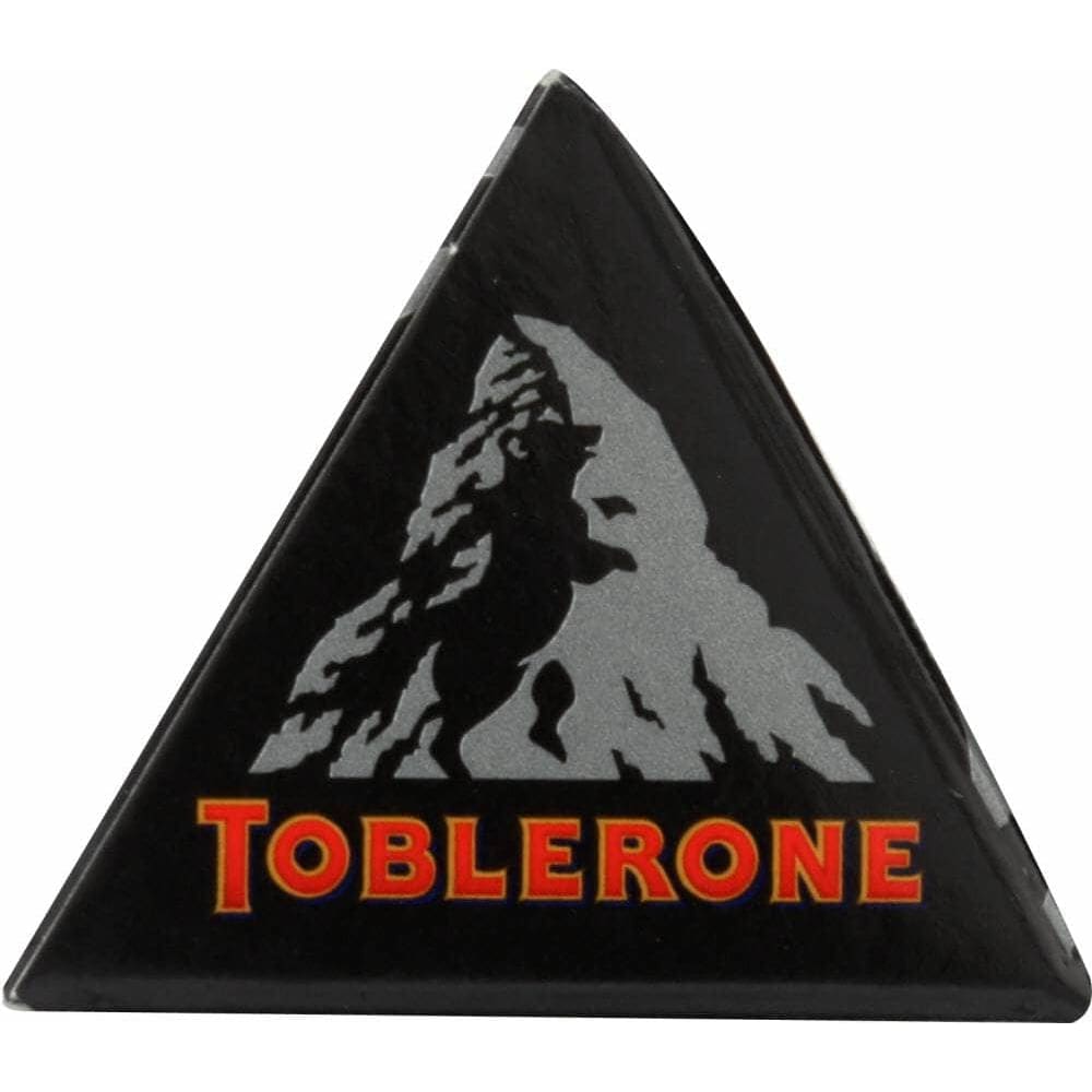 Toblerone Toblerone Swiss Dark Chocolate with Honey and Almond Nougat, 3.52 oz