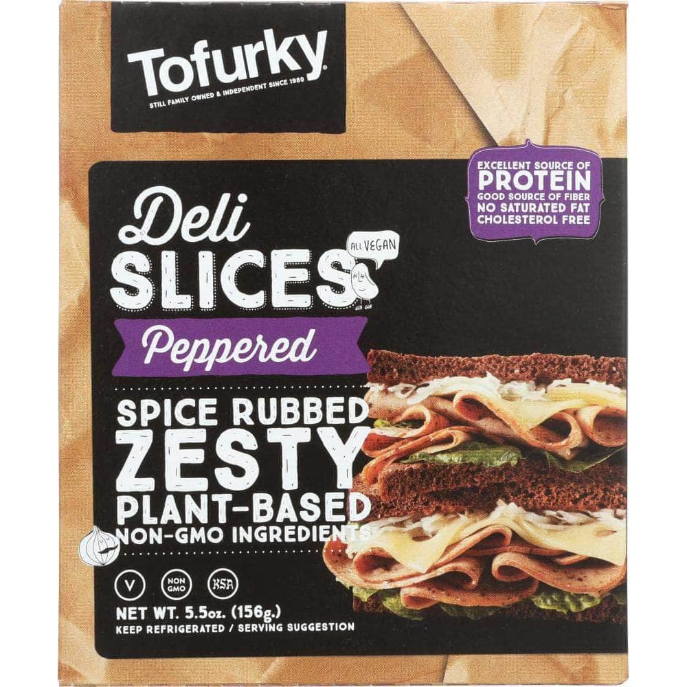 Tofurky Tofurky Deli Slices Peppered, 5.5 oz