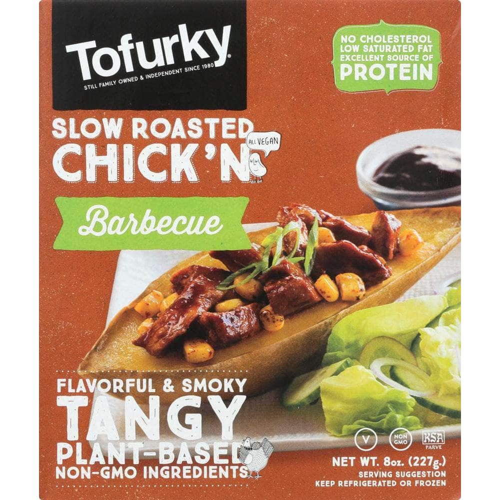 Tofurky Tofurky Slow Roasted Chick'n Barbecue, 8 oz