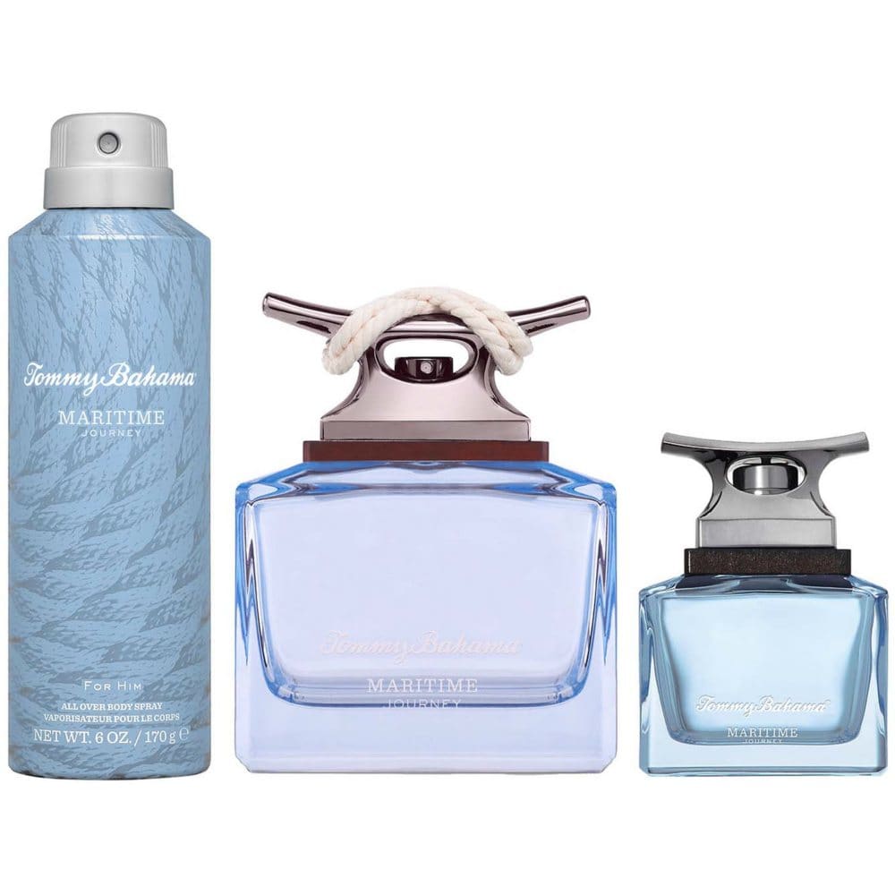 Tommy Bahama Journey Eau de Cologne 3 Piece Gift Set - Men’s Cologne - Tommy