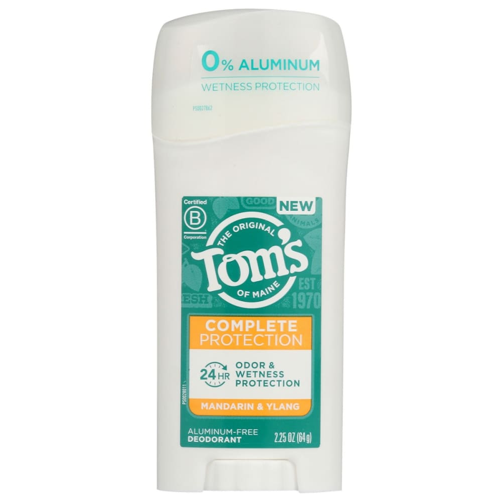 TOMS OF MAINE: Deodorant Mandarin Ylang 2.25 OZ (Pack of 4) - Beauty & Body Care > Deodorants & Antiperspirants > Deodorant Stick - TOMS